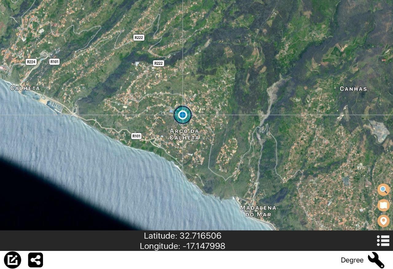 Вилла Abrigo Da Madeira Арку-да-Кальета Экстерьер фото